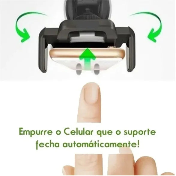 Suporte Veicular para Celular com Trava Automática