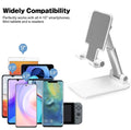 Suporte de Mesa Dobrável para Celular e Tablet – Ângulo Ajustável