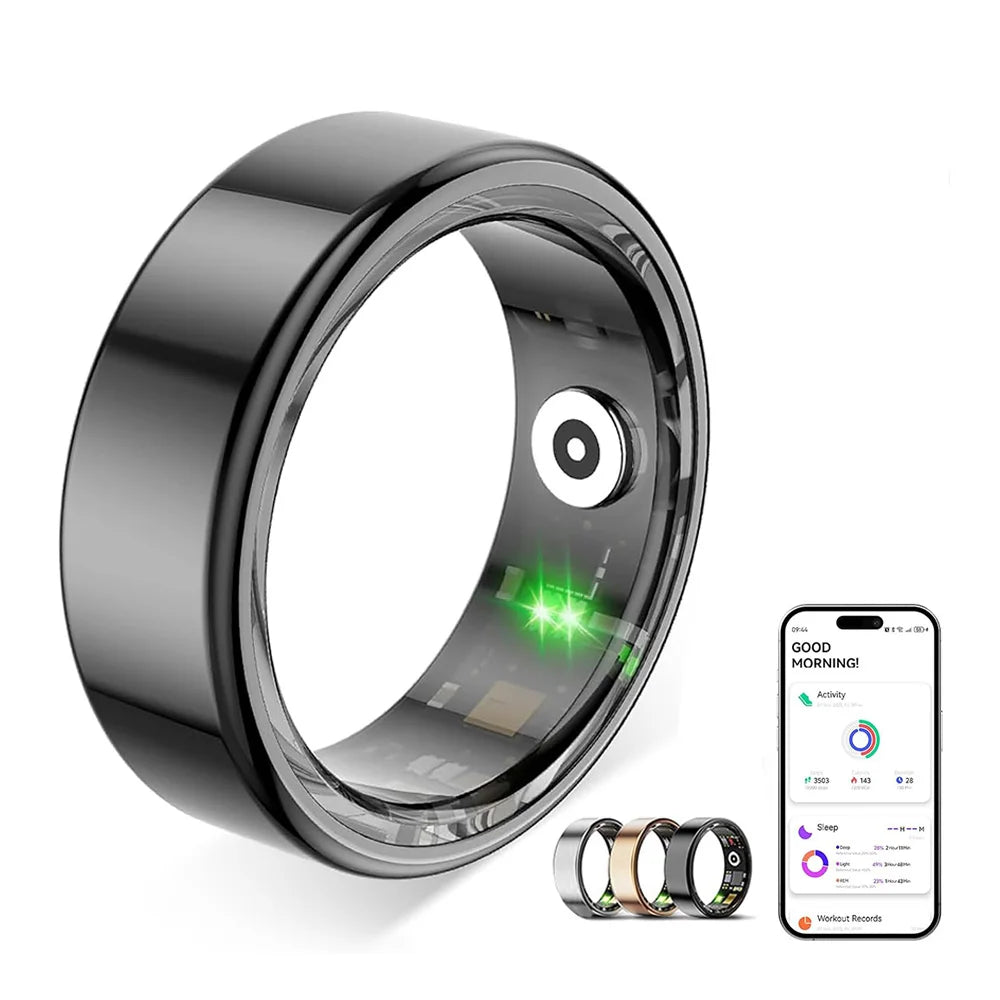 Anel Inteligente ZR001 — Monitor de Saúde IP68