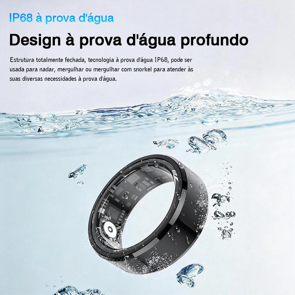 Anel Inteligente IP68 Monitor de Atividade
