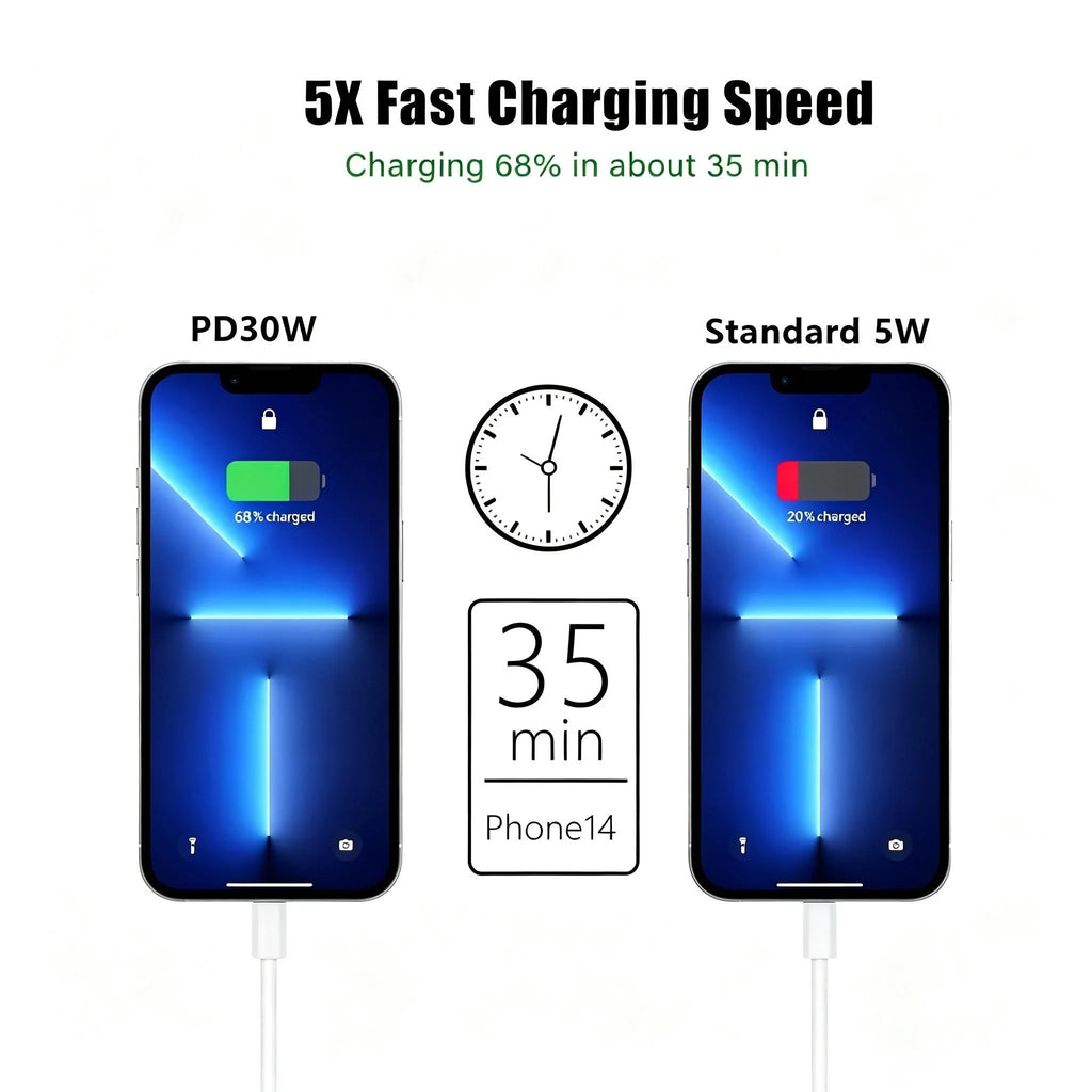 Carregador Universal USB-C 18W – Carregamento Rápido PD para Celulares, Tablets e Notebooks