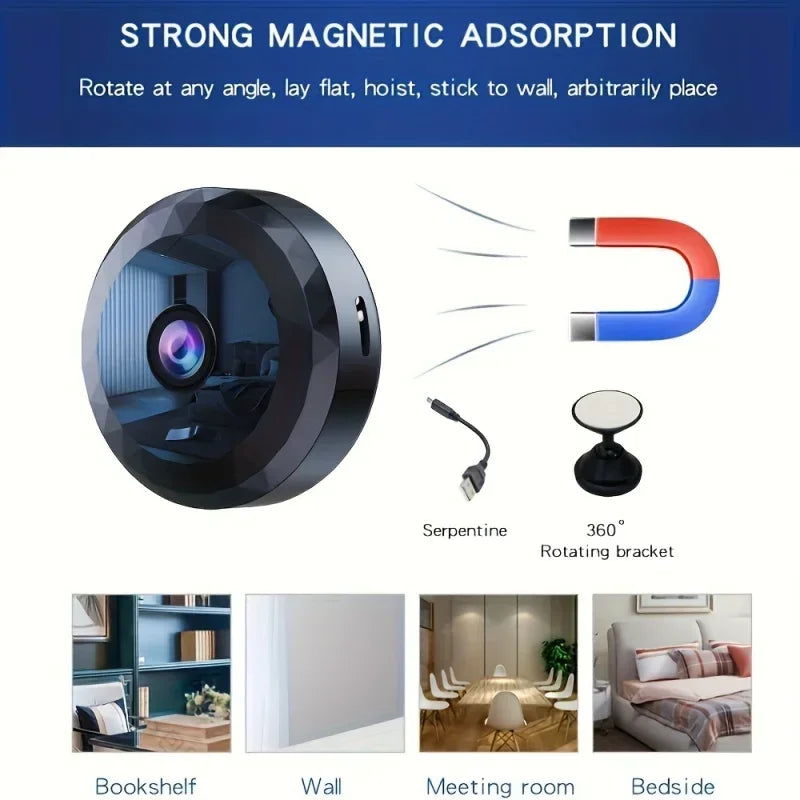 4K Mini WiFi Camera Wireless Security...