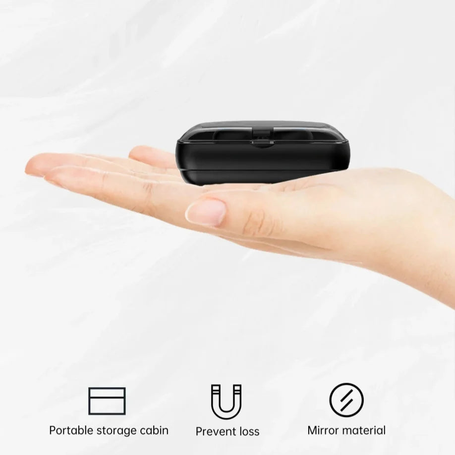 Fone Bluetooth M19 TWS com Display LED Digital, Controle por Toque e Resistência à Água