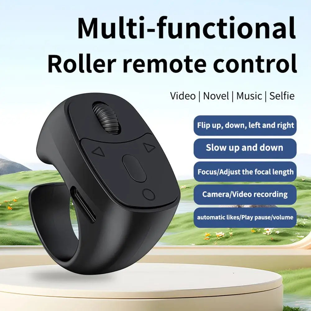 Anel Controle Bluetooth ClickViral + E-book TikTok Exclusivo Incluso.