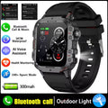 Relógio Inteligente Militar PRO 3ATM – Chamadas Bluetooth, Tela Grande e Modos Esportivos Outdoor