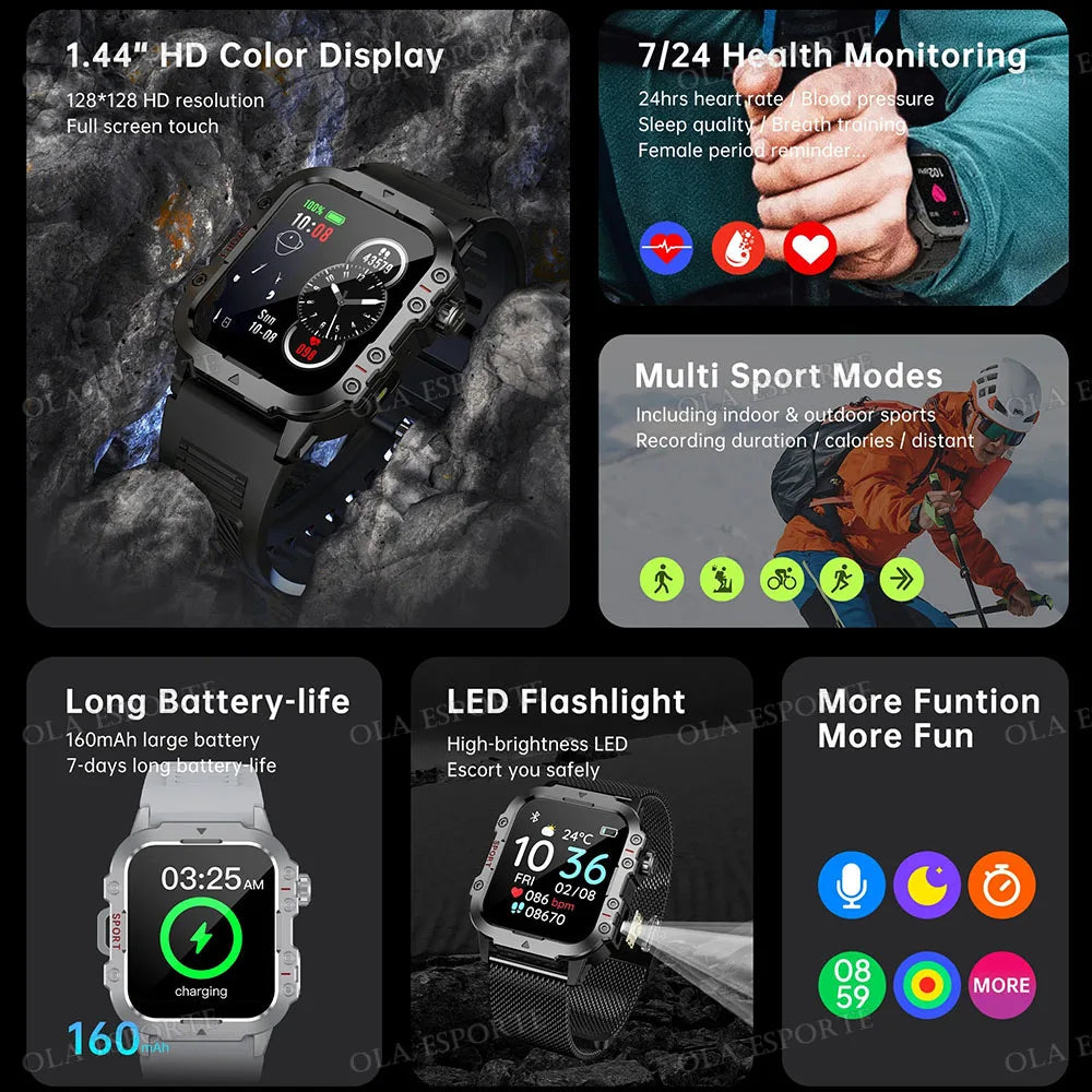 Smartwatch Titan 3ATM — Feito para Resistir