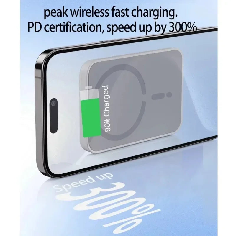 Carregador Veicular Magnético Sem Fio 15W VIKEFON – Suporte de Celular para Saída de Ar, Compatível com MagSafe