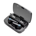 Fone Bluetooth M19 TWS com Display LED Digital, Controle por Toque e Resistência à Água