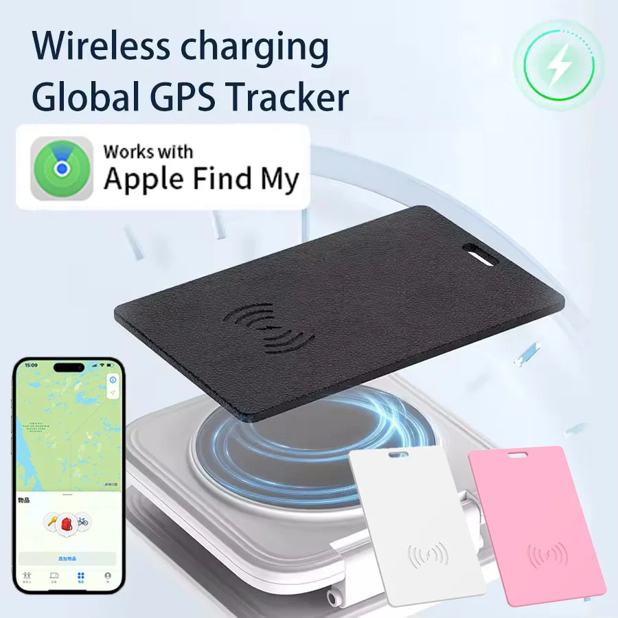 Cartão Rastreador Ultrafino Anti-Perda Busca (Find My) do iPhone- IPX6