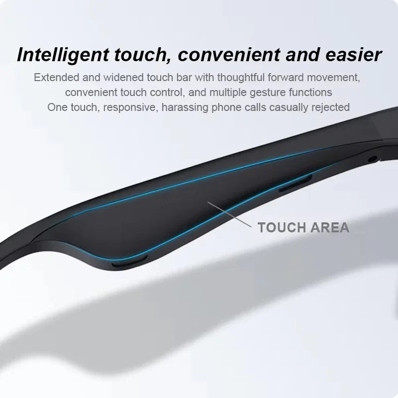 Óculos Inteligente Bluetooth com Câmera – Foto, Vídeo e Áudio Integrado