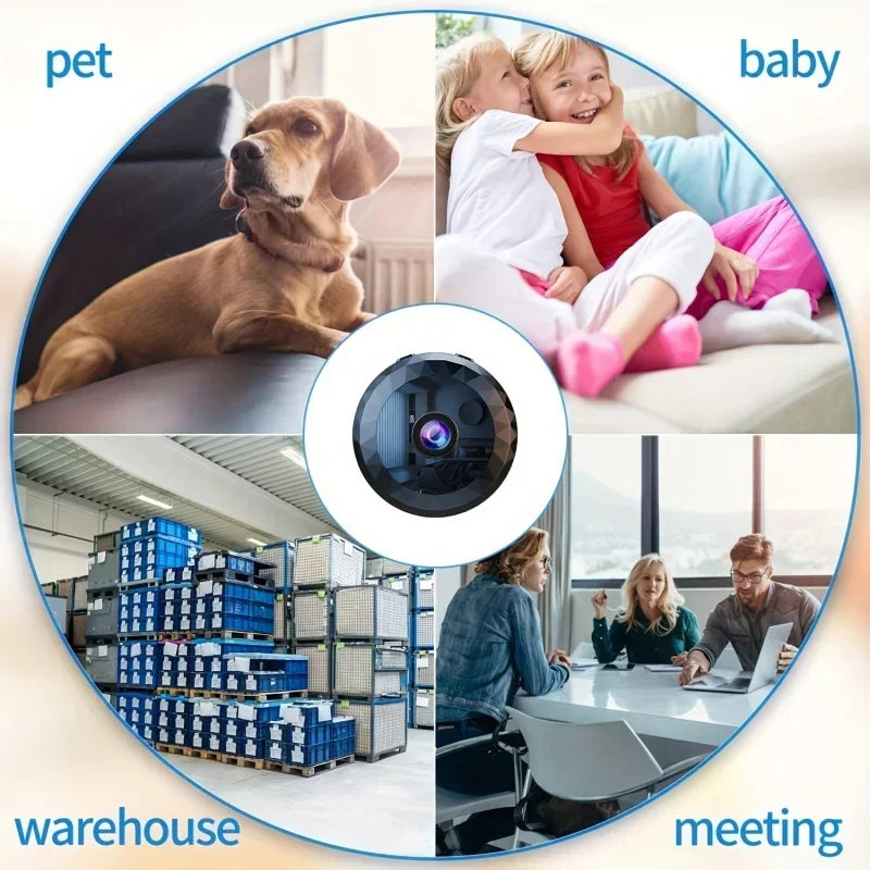 4K Mini WiFi Camera Wireless Security...