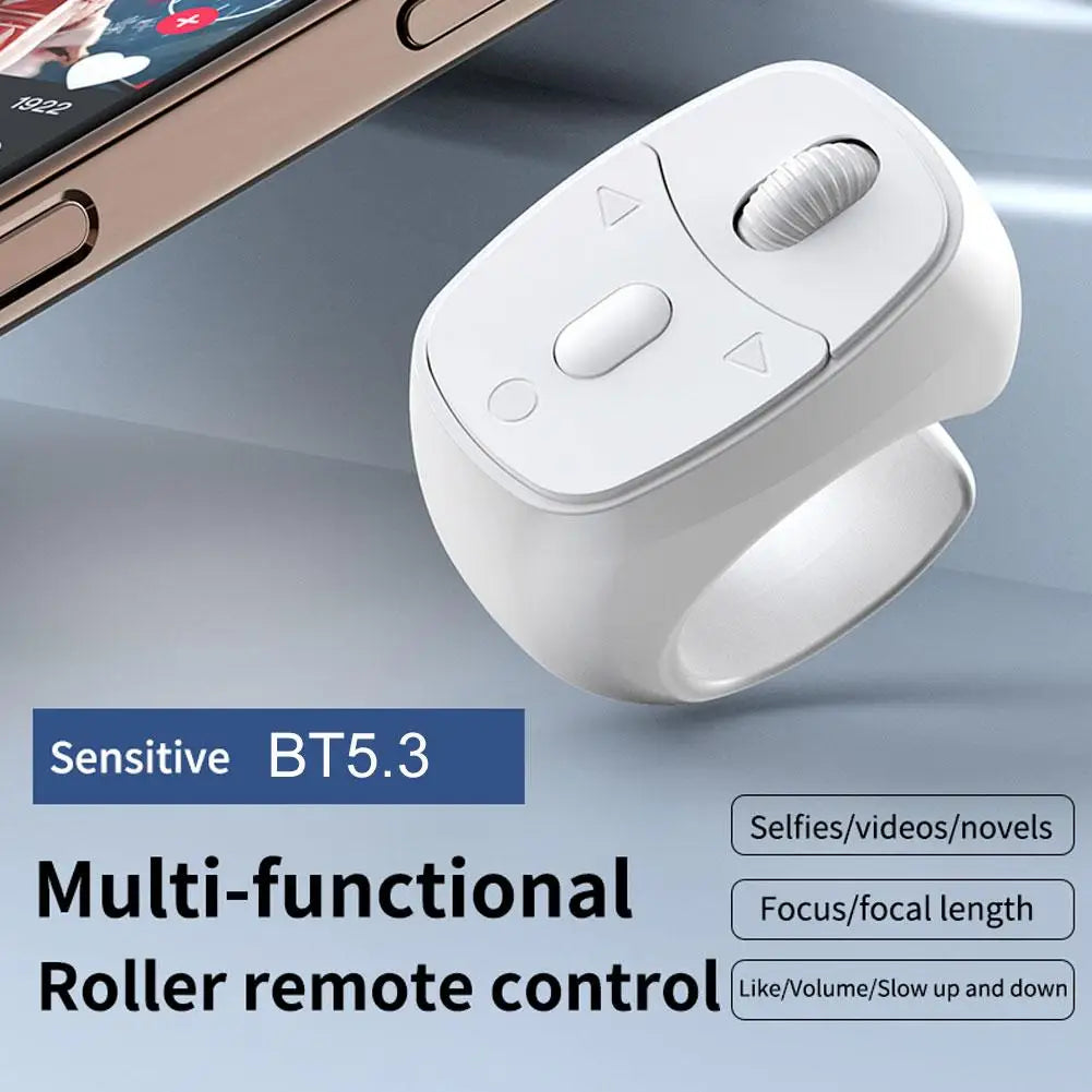 Anel Controle Bluetooth ClickViral + E-book TikTok Exclusivo Incluso.