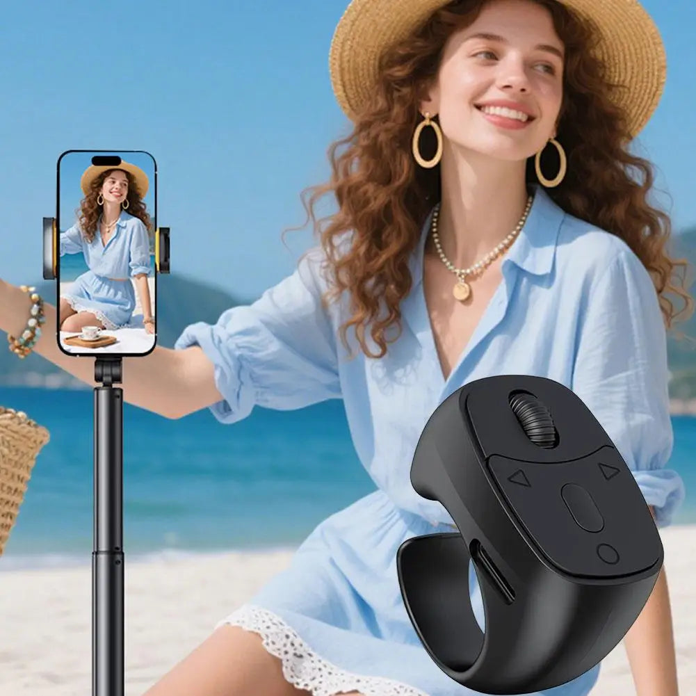 Anel Controle Bluetooth ClickViral + E-book TikTok Exclusivo Incluso.
