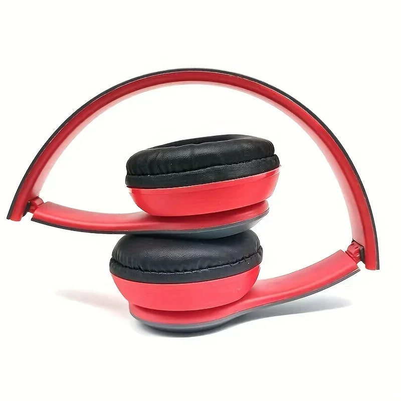 Headphone Bluetooth P47 Dobrável – Som Estéreo com Microfone