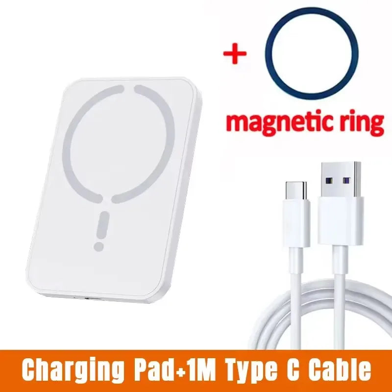 Carregador Veicular Magnético Sem Fio 15W VIKEFON – Suporte de Celular para Saída de Ar, Compatível com MagSafe
