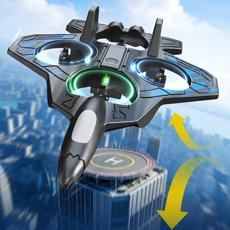 Avião de Controle Remoto YL87 em Espuma EPP com Luzes LED – 2,4 GHz