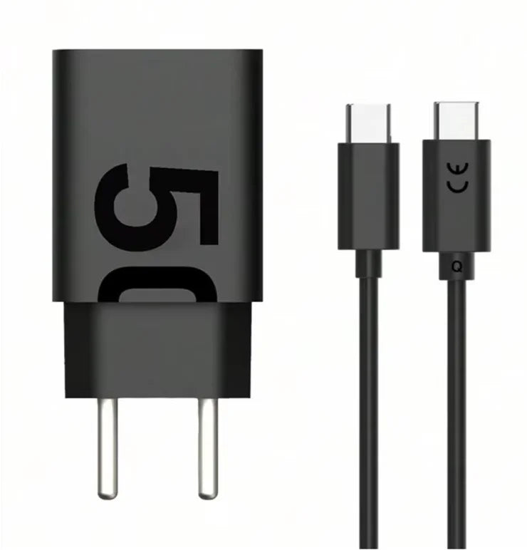 Carregador de Parede 125W Turbo com Cabo USB-C – Tomada Brasileira, Carregamento Rápido